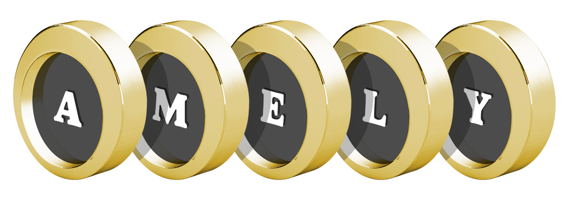 Amely gold logo