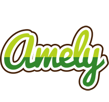 Amely golfing logo