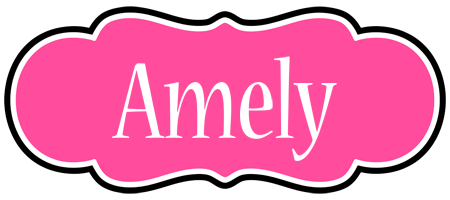 Amely invitation logo