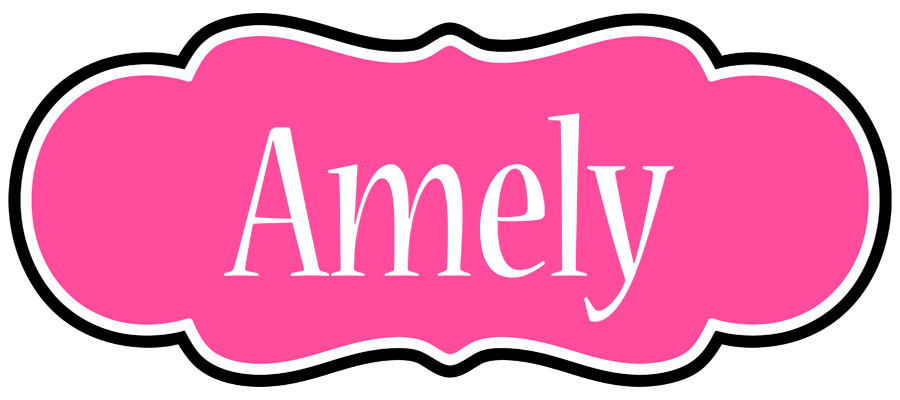 Amely invitation logo
