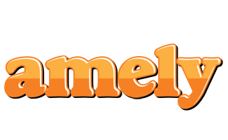 Amely orange logo