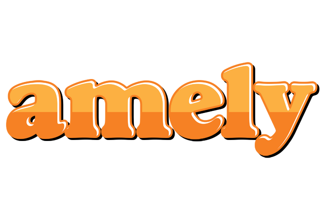 Amely orange logo