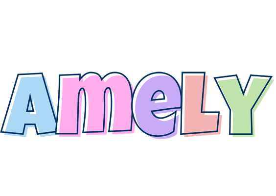 Amely pastel logo