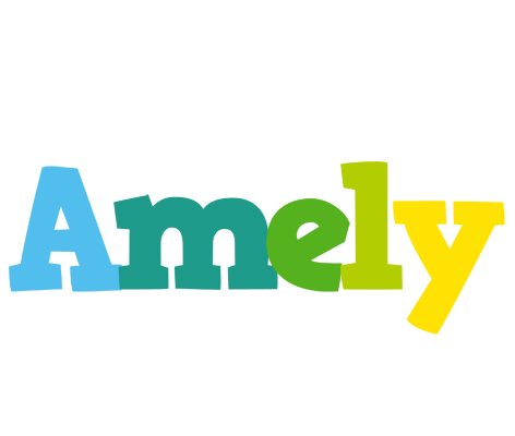 Amely rainbows logo