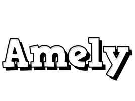 Amely snowing logo