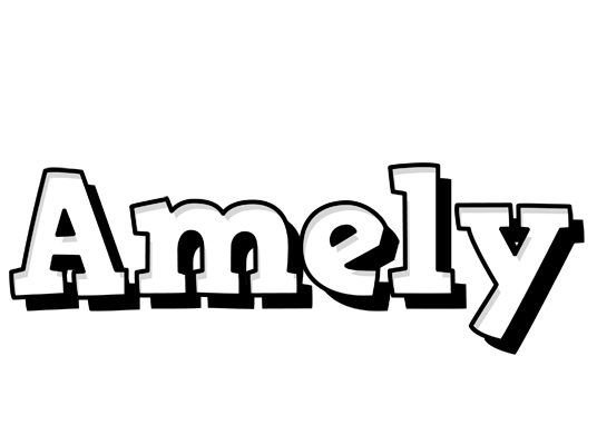 Amely snowing logo