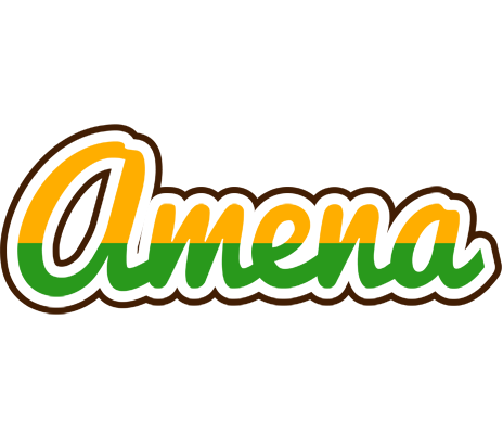 Amena banana logo
