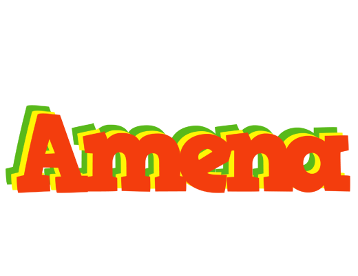 Amena bbq logo