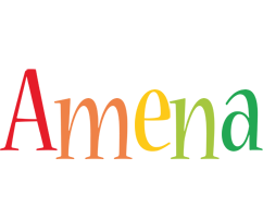 Amena birthday logo