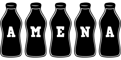 Amena bottle logo