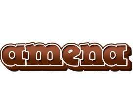 Amena brownie logo