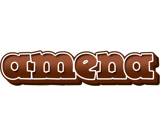Amena brownie logo