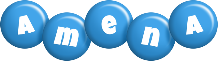 Amena candy-blue logo
