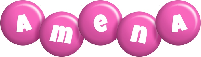 Amena candy-pink logo