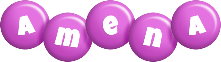 Amena candy-purple logo