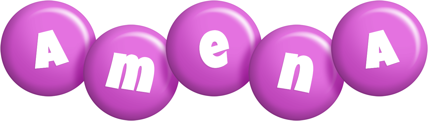 Amena candy-purple logo