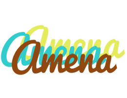 Amena cupcake logo