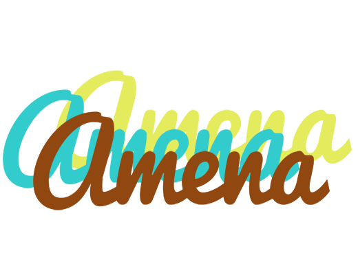 Amena cupcake logo