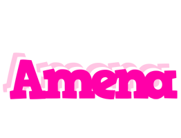 Amena dancing logo