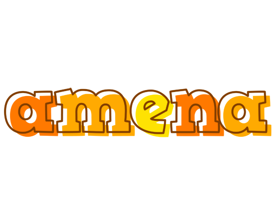 Amena desert logo