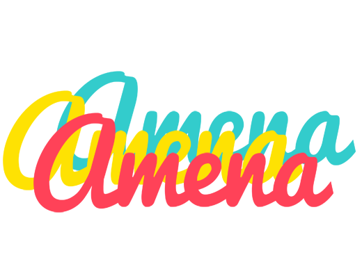 Amena disco logo