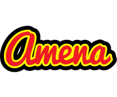 Amena fireman logo