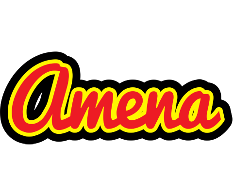 Amena fireman logo