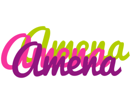 Amena flowers logo