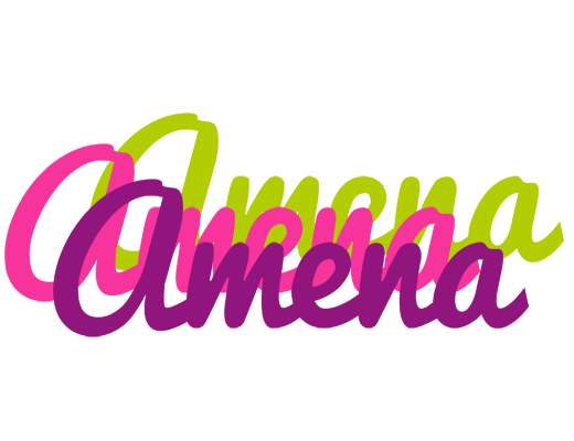 Amena flowers logo