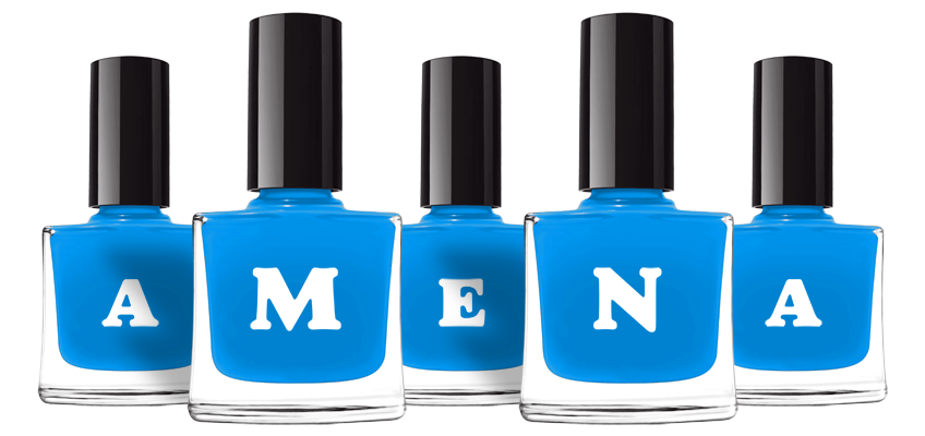 Amena glossy logo