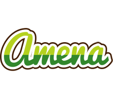 Amena golfing logo