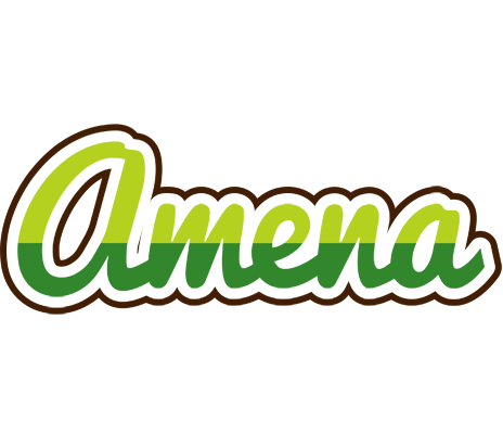 Amena golfing logo