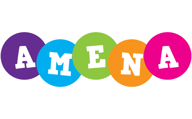Amena happy logo