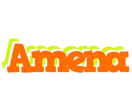 Amena healthy logo