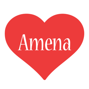 Amena love logo