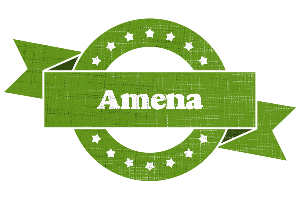 Amena natural logo