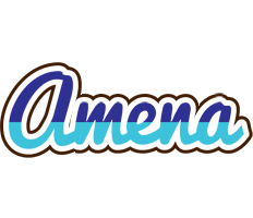 Amena raining logo