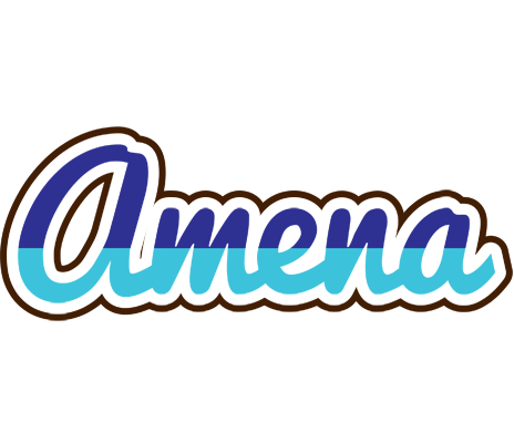 Amena raining logo