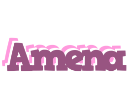 Amena relaxing logo