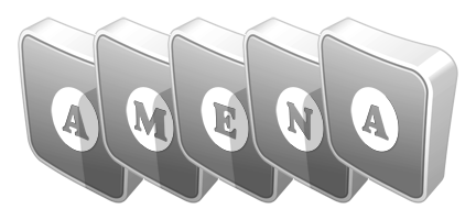 Amena silver logo