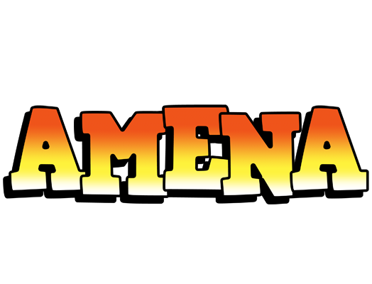 Amena sunset logo