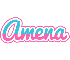 Amena woman logo