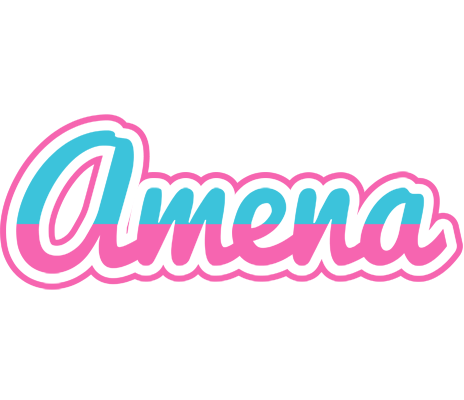 Amena woman logo