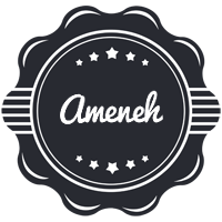 Ameneh badge logo