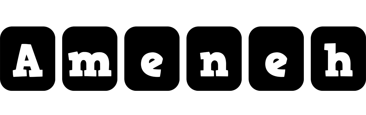 Ameneh box logo