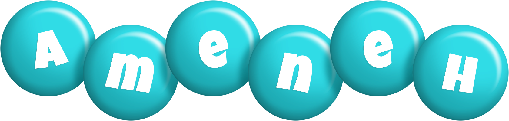 Ameneh candy-azur logo