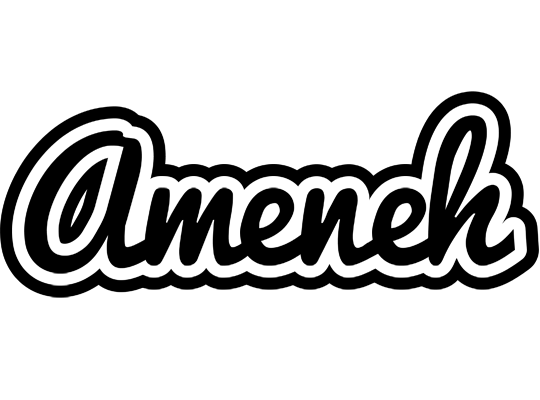 Ameneh chess logo