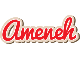 Ameneh chocolate logo