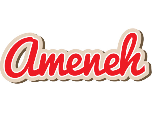 Ameneh chocolate logo