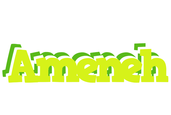 Ameneh citrus logo